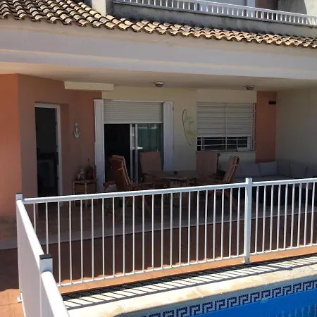 4 Bed House, Private Pool Near Beach Burriana Exterior photo
